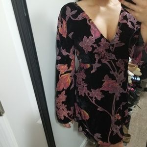 Long Sleeve/ Bell Sleeve Floral Dress